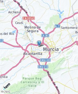 Spain on map