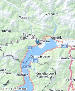 Switzerland on map