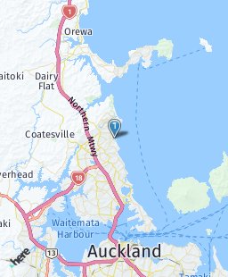 New Zealand on map