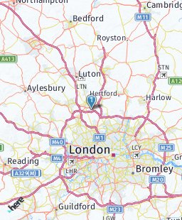 United Kingdom on map