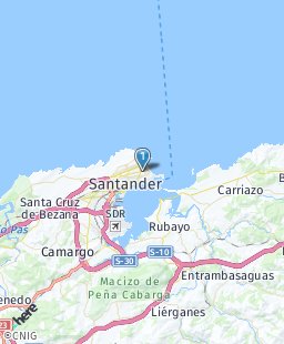 Spain on map