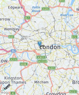 United Kingdom on map