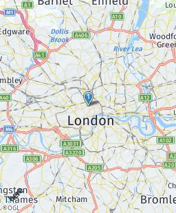 United Kingdom on map