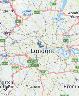 United Kingdom on map