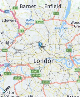 United Kingdom on map