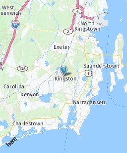 USA on map