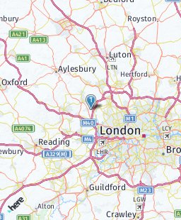 United Kingdom on map