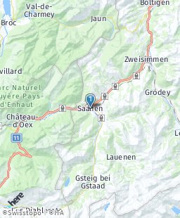 Switzerland on map