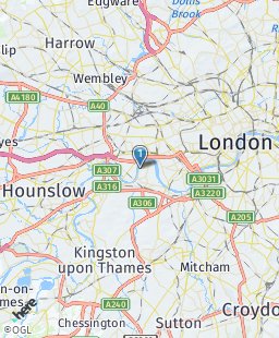 United Kingdom on map