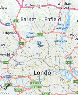 United Kingdom on map