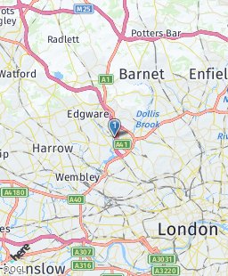 United Kingdom on map