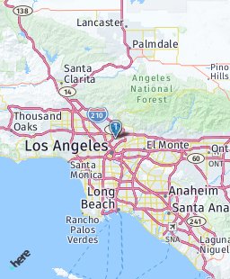 USA on map