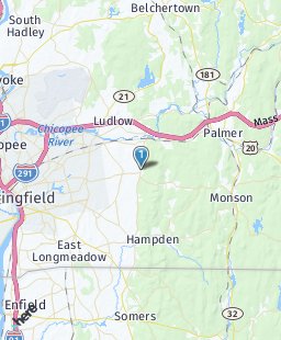 USA on map