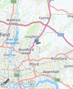 United Kingdom on map