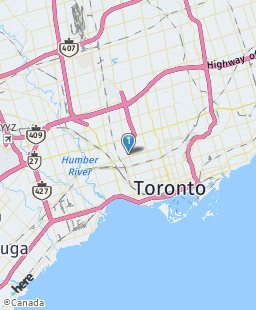 Canada on map