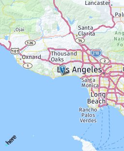 USA on map