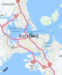 New Zealand on map