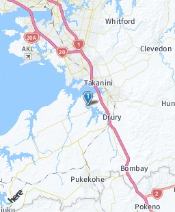 New Zealand on map