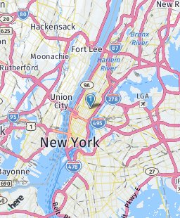 USA on map