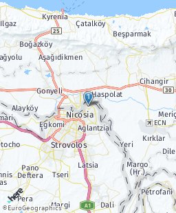 Cyprus on map