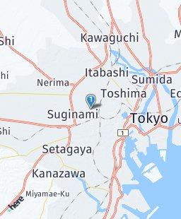 Japan on map