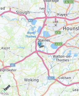 United Kingdom on map