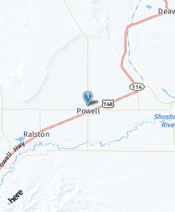 USA on map