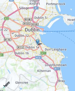 Ireland on map