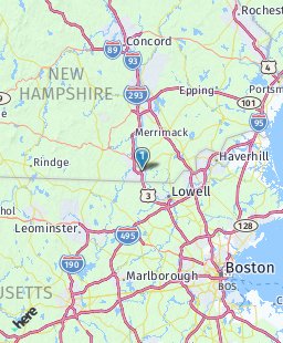 USA on map