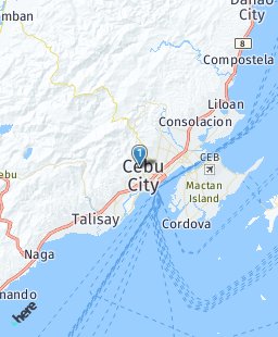 Philippines on map