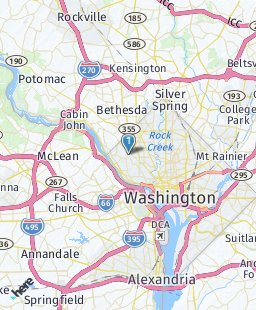 USA on map