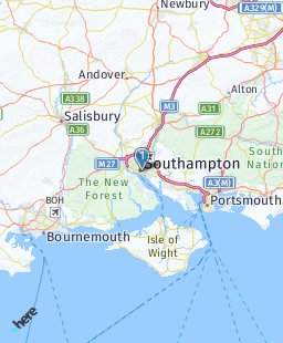 United Kingdom on map