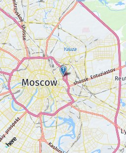 Russia on map