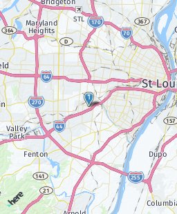USA on map