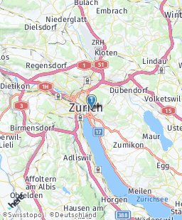 Switzerland on map