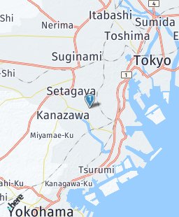 Japan on map