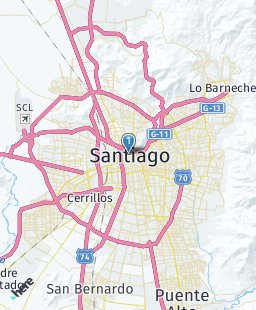 Chile on map