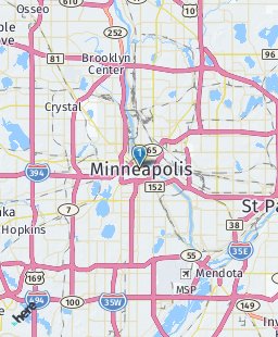 USA on map