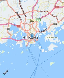 Finland on map