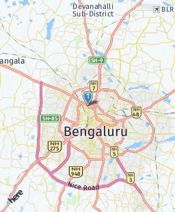 India on map