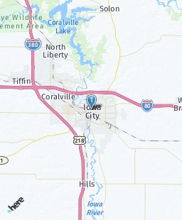USA on map