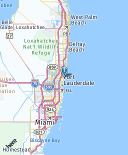 USA on map