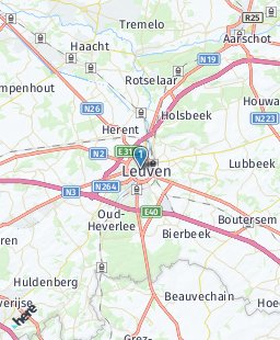 Belgium on map