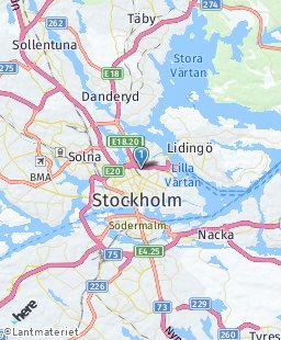 Sweden on map