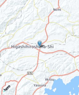 Japan on map