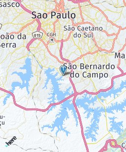 Brazil on map