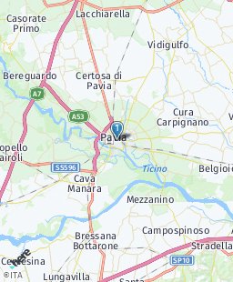 Italy on map
