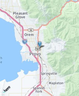 USA on map