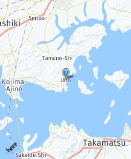 Japan on map