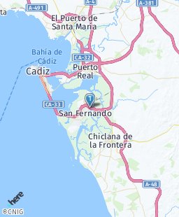 Spain on map